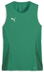 PUMA teamGOAL &auml;rmelloses Trikot Damen 05 - sport green/puma white/power green...