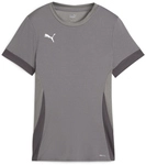 PUMA teamGOAL Matchday Trikot Damen 13 - cast iron/puma white/shadow gray XS
