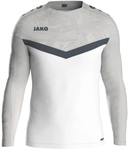 JAKO Iconic Sweatshirt Kinder 016 - wei&szlig;/soft grey/anthra light 116