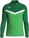 JAKO Iconic 1/4-Zip Sweatshirt Kinder 222 - soft green/sportgr&uuml;n 128