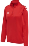hummel Core XK 1/2-Zip Sweatshirt Damen true red M