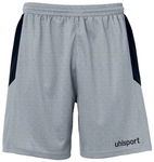 uhlsport GOAL Shorts Kinder dark grey melange/schwarz 116