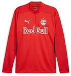 PUMA FC Red Bull Salzburg 1/4-Zip Trainings-Top Herren 13 - PUMA red/PUMA navy XS