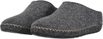 Mols Sinaka Filz Hausschuhe 1011 - dark grey melange 39