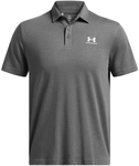 UNDER ARMOUR Icon Poloshirt Herren 025 - castlerock light heather/white L