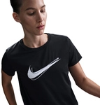 NIKE One Swoosh Dri-FIT kurzarm Laufshirt Damen 010 - black L