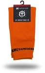 TAPEDESIGN Tubes Fu&szlig;ball Sleeve-Stutzen orange