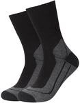 2er Pack camano Outdoor Socken 0005 - black 35-38