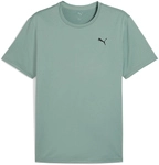 PUMA Tad Essentials Solid Small Cat Trainingsshirt Herren 30 - green moon S