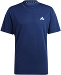 adidas Train Essentials Training T-Shirt Herren IC7429 - dark blue/white 3XL
