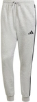 adidas Essentials 3-Streifen Fleece Trainingshose Herren JE6318 - medium grey