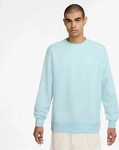 Nike BV2662-474, NIKE Sportswear Club Fleece Crew Sweatshirt Herren 474 - glacier