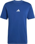 adidas Essentials 3-Streifen Single Jersey T-Shirt Herren JE6399 - dark blue/white L