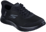 SKECHERS Go Walk Flex Hands Up Slip-In Sneaker Herren BBK - schwarz 42.5