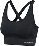 hummel hmlCLEA Seamless Sports Top black melange XS