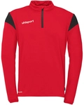 uhlsport Squad 27 1/4-Zip Trainings-Top Herren rot/schwarz L
