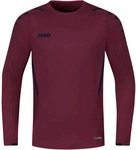 JAKO Challenge Sweatshirt Kinder maroon/marine 140