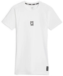 PUMA Hoops Team Baselayer kurzarm Funktionsshirt Herren 02 - PUMA white S