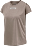 hummel hmlTE TOLA Mesh Fitnesshirt Damen chateau gray XS