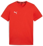 PUMA teamGOAL Casuals T-Shirt Herren 01 - PUMA red/PUMA white XS