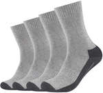 4er Pack camano Pro Tex Crew Funktionssocken 0010 - grey 43-46
