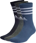 3er Pack adidas 3-Streifen Cushioned Crew Retro-Socken IP2639 - legend...