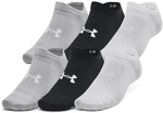 6er Pack UNDER ARMOUR Essential F&uuml;&szlig;linge 002 - black/black/halo gray L (42-47.5)