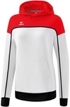 erima Change Hoodie Damen wei&szlig;/rot/schwarz 36
