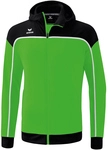 erima Change Trainingsjacke mit Kapuze Kinder green/schwarz/wei&szlig; 128