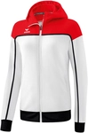 erima Change Trainingsjacke mit Kapuze Damen wei&szlig;/rot/schwarz 34