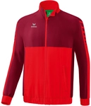 erima Six Wings Pr&auml;sentationsjacke rot/bordeaux 128