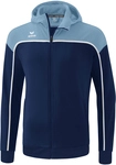 erima Change Trainingsjacke mit Kapuze Kinder new navy/faded denim/wei&szlig; 128