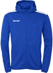 Kempa Emotion 27 Trainingsjacke mit Kapuze Kinder royal/wei&szlig; 116