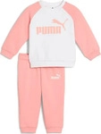 Puma 686281-18, PUMA Minicats Essentials Raglan Fleece Crew Baby-Jogginganzug...