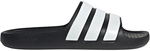 adidas adilette Flow Badelatschen Herren A0QM - cblack/ftwwht/cblack 38
