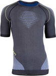 UYN Evolutyon Funktionsshirt Herren anthrazit melange/blue/yellow shiny S/M
