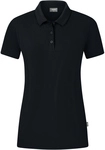 JAKO Organic Poloshirt Stretch Damen schwarz 34