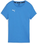 PUMA teamGOAL Casuals T-Shirt Damen 02 - ignite blue/puma white S