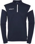 uhlsport Squad 27 1/4-Zip Trainings-Top Kinder marine/wei&szlig; 116