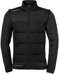 uhlsport Essential Multifunktionsjacke mit abnehmbaren &Auml;rmeln schwarz 4XL