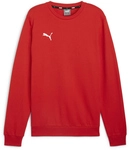 PUMA teamGOAL Casuals Crew Neck Sweatshirt Herren 01 - PUMA red/PUMA white S