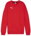 PUMA teamGOAL Casuals Crew Neck Sweatshirt Jungen 01 - PUMA red/PUMA white 128