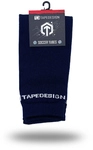 TAPEDESIGN Tubes Fu&szlig;ball Sleeve-Stutzen navy