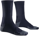 X-SOCKS Gravel Discover Crew Fahrradsocken B036 - black/charcoal 45-47