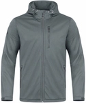 JAKO Premium Softshelljacke Damen steingrau 34