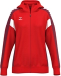 erima Celebrate 125 Trainingsjacke mit Kapuze Damen rot/new bordeaux 34