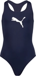 PUMA Swim Racerback Badeanzug M&auml;dchen 01 - navy 116
