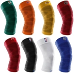 BAUERFEIND SPORTS NBA Kompressions-Kniebandage Blau, Dallas Mavericks XL