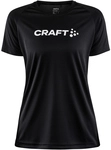 CRAFT Core Unify Logo Trainingsshirt Damen 999000 - black XS