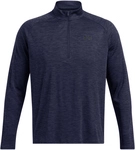 UNDER ARMOUR Tech Textured 1/2-Zip Trainingsshirt Herren 410 - midnight navy/black XL